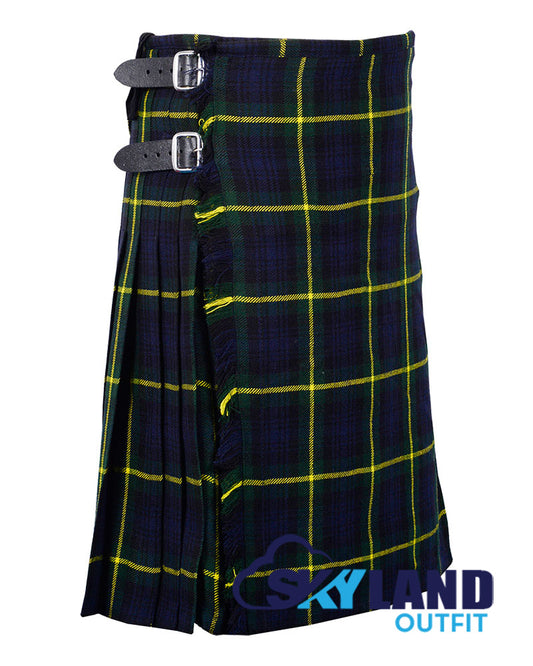 Gordon Tartan 8 Yard Kilt for Men Traditional Scottish Kilt image 1