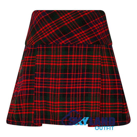 MacDonald Tartan Mini Billie Kilt Girls Modern Kilt Skirt image 1