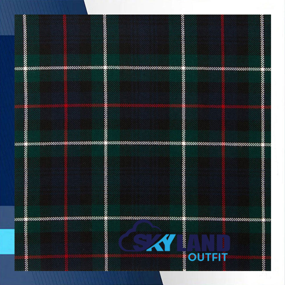 Mackenzie Tartan Homespun Wool Blend Fabric By the Yard image 0