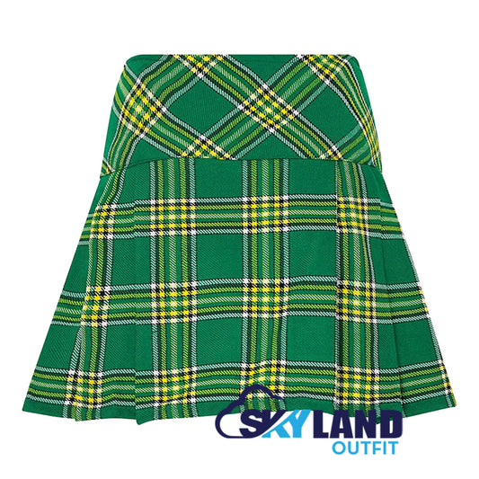 Irish Heritage Tartan Mini Billie Kilt Girls Celtic Kilt Skirt image 1