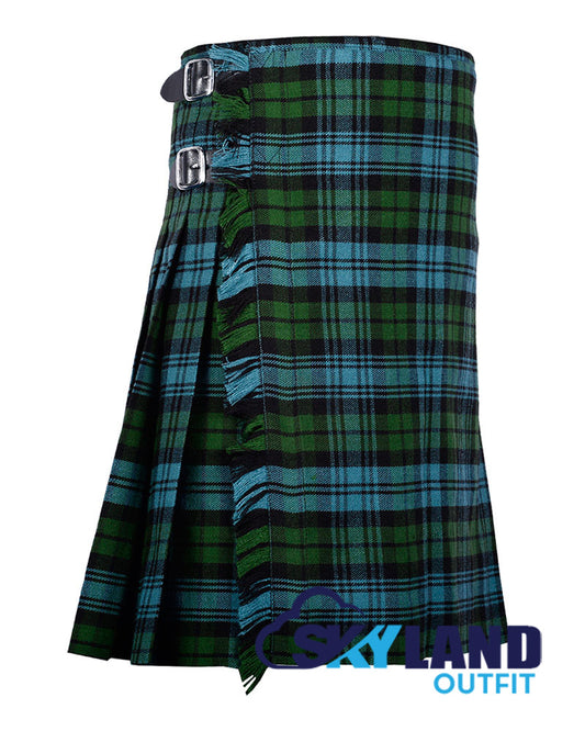 Campbell Ancient 8 Yard Kilt for Men Traditional Scottish Kilt image 1