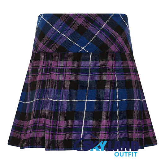 Pride of Scotland Tartan Mini Billie Kilt Girls Modern Kilt Skirt image 1