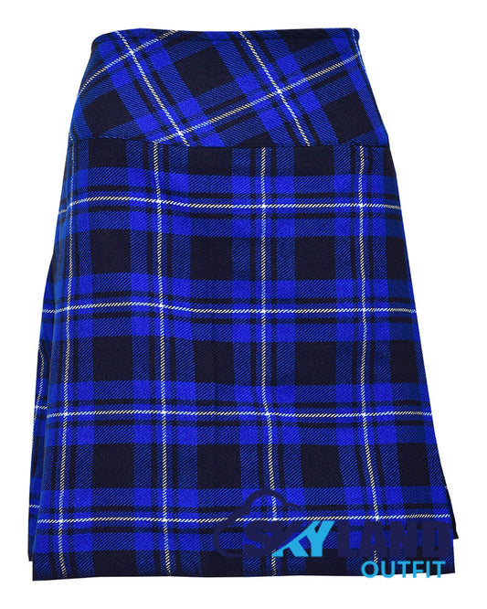 Ramsey Blue Tartan Mini Billie Kilt Girls Modern Kilt Skirt image 1