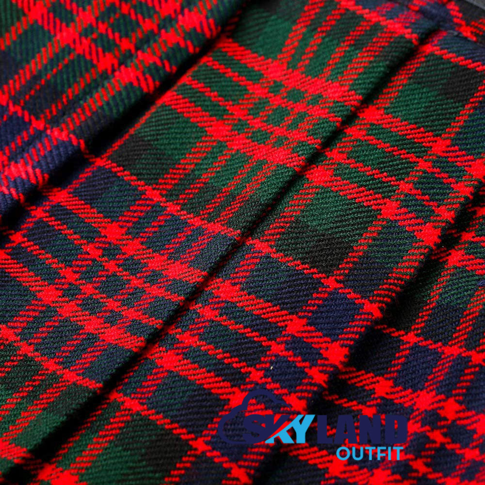 MacDonald Tartan Mini Billie Kilt Girls Modern Kilt Skirt image 3