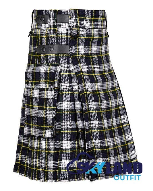 Dress Gordon Tartan Kilt Modern Utility Kilts image 1