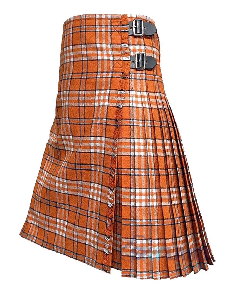 Tennessee Volunteer Tartan 8 Yard Kilt Traditional Scottish Kilt image 1