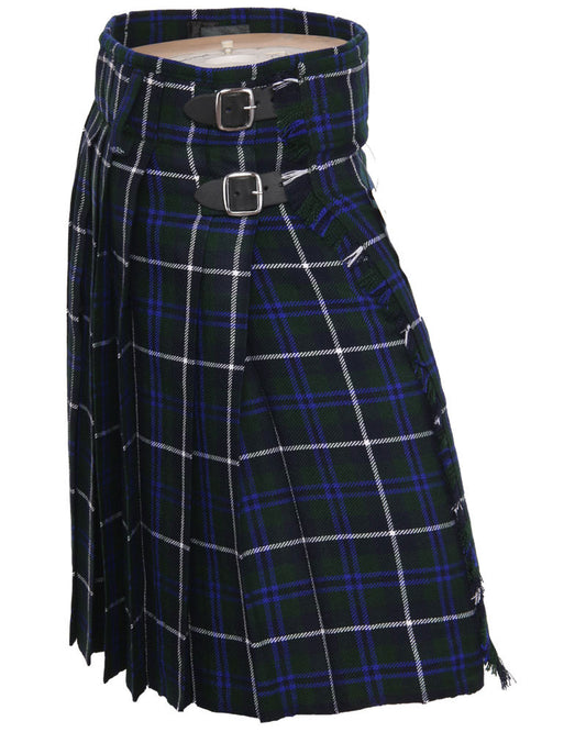 Douglas Blue Tartan 5 Yard Casual & Party Wear Scottish Kilt
