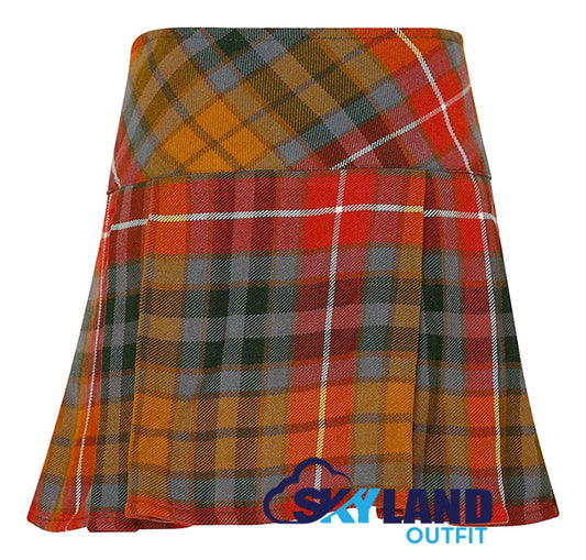 Buchanan Ancient Tartan Mini Kilt Girls Modern Kilt Skirt image 1