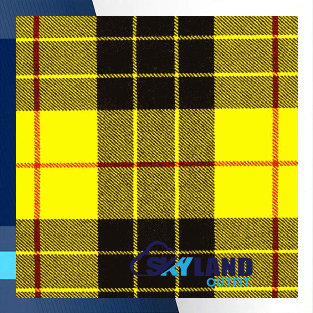 Macleod of Lewis Tartan Homespun Wool Blend Fabric By the Yard image 0