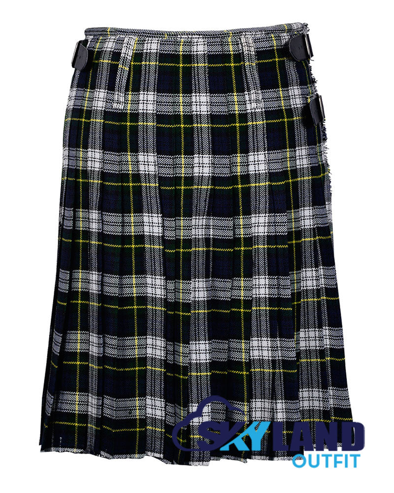 Dress Gordon Tartan 8 Yard Kilt for Men Traditional Scottish Kilt image 3