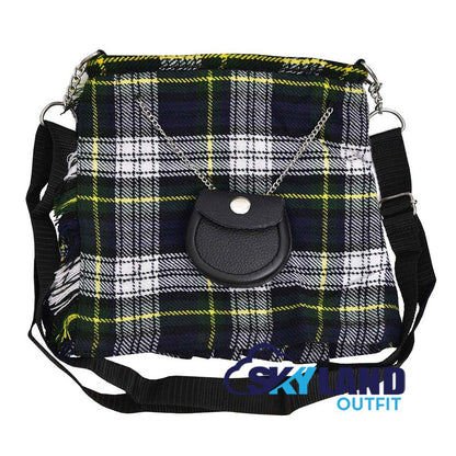 Dress Gordon Tartan Ladies Kilt Shaped Purse, Tote Bag image 0