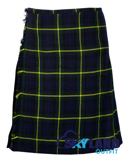 Gordon Tartan 8 Yard Kilt for Men Traditional Scottish Kilt image 0