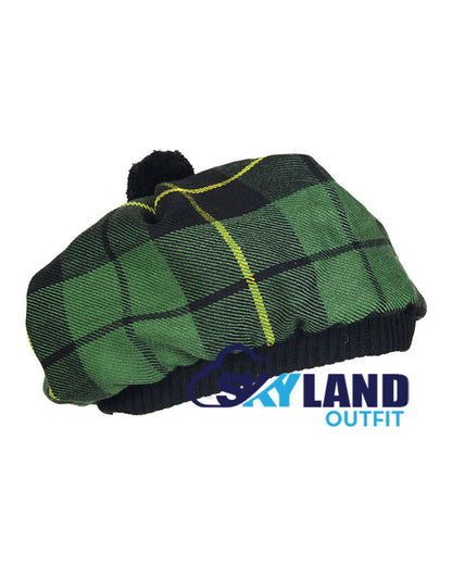 Wallace Hunting Tartan Tam o' Shanter Scottish Flat Bonnet image 1