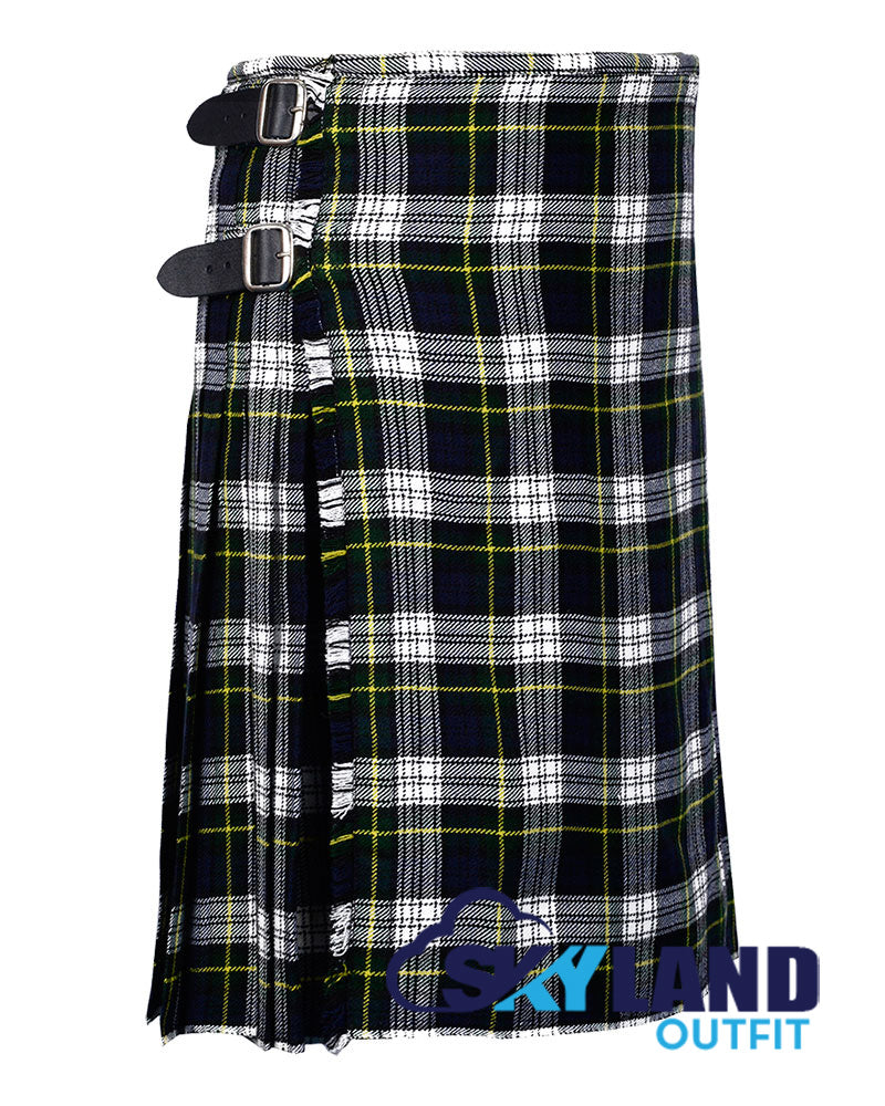 Dress Gordon Tartan 8 Yard Kilt for Men Traditional Scottish Kilt image 1