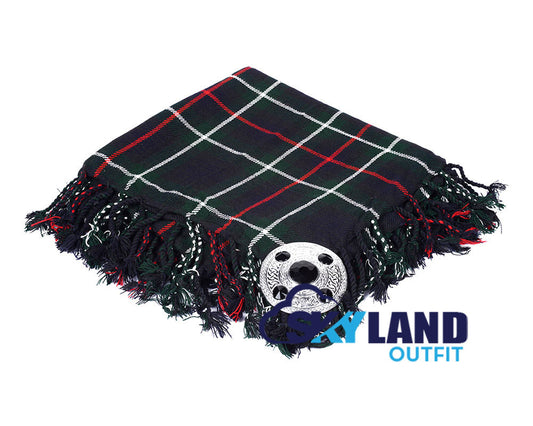 Mackenzie Tartan Kilt Fly Plaid with Free Brooch image 0