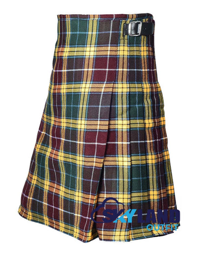 Buchanan Muted Tartan 8 Yard Kilt Traditional Scottish Tartan Kilt image 2
