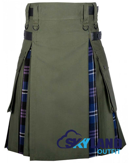 Hybrid Utility Kilts – Oliver Green & Heritage of Scotland Tartan Kilt image 0