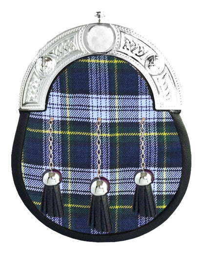 Dress Gordon Tartan Sporran Scottish Full Dress Leather Sporran image 0