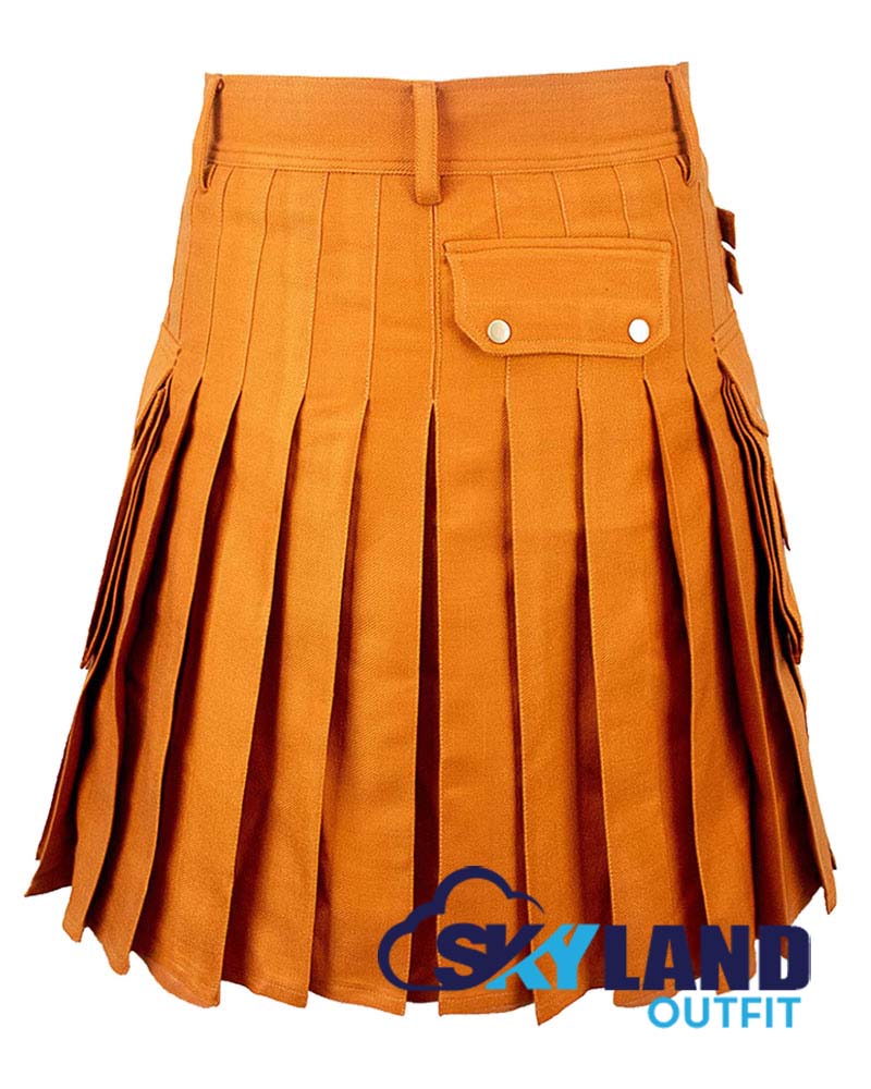 Saffron Tartan Kilt Modern Utility Kilts image 4