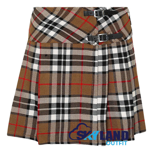 Campbell Thompson Tartan Mini Billie Kilt Girls Modern Kilt Skirt image 0