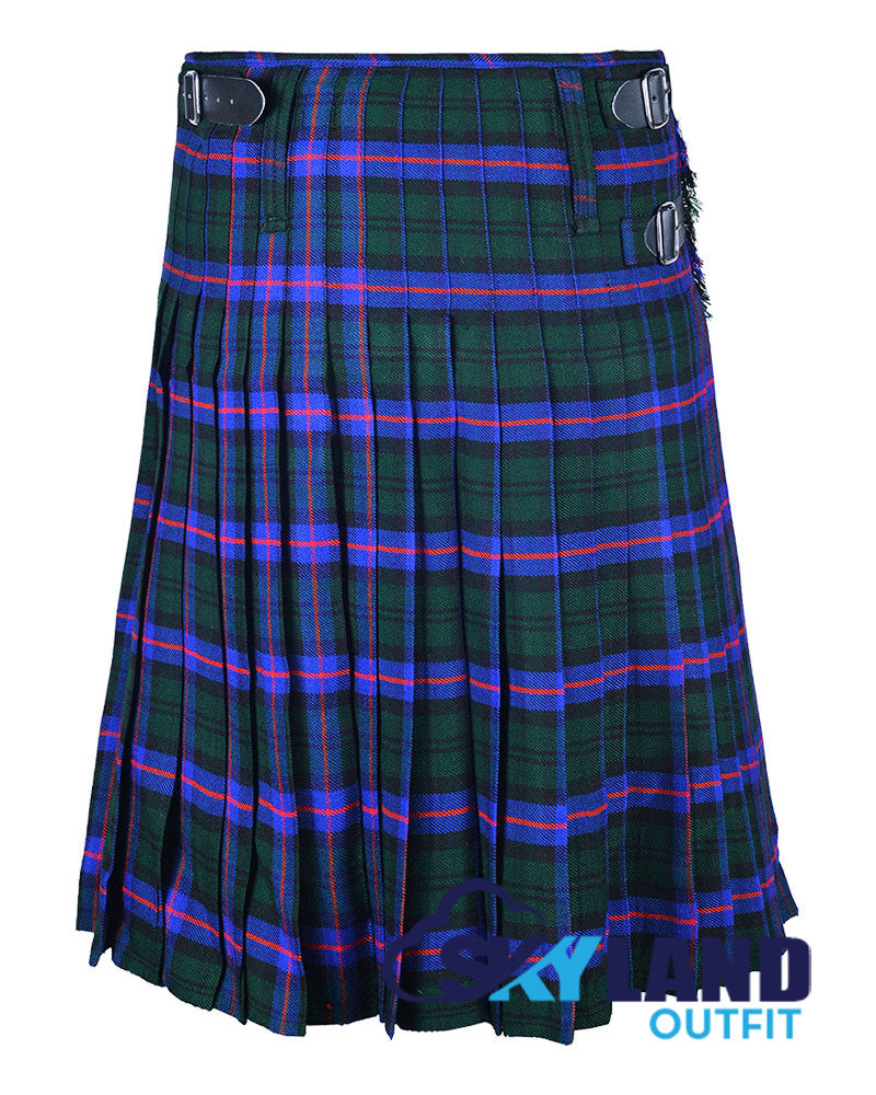 Armstrong Tartan 8 Yard Kilt for Men Traditional Scottish Tartan Kilt image 3