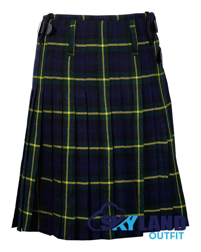 Gordon Tartan 8 Yard Kilt for Men Traditional Scottish Kilt image 3