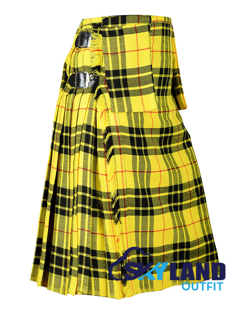 MacLeod of Lewis Tartan 8-Yard Kilt with Detachable Pockets image 0