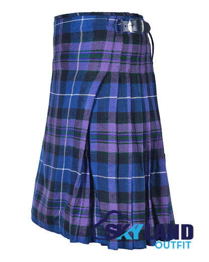Pride of Scotland Tartan 8 Yard Kilt for Men Traditional Scottish Kilt image 2