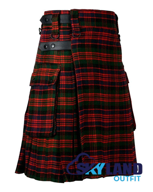 MacDonald Tartan Kilt Modern Utility Kilts image 1