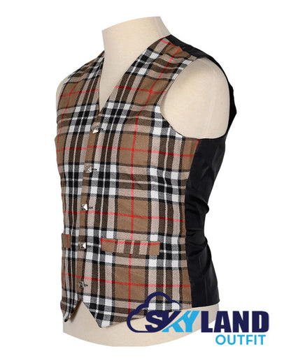 Campbell Thompson Tartan Waistcoat - Argyle Vest Made to Order image 1