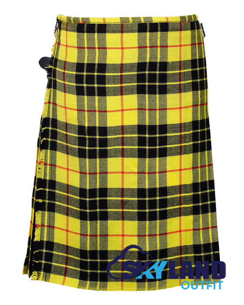 Macleod of Lewis Tartan 8 Yard Kilt for Men Traditional Scottish Kilt image 0
