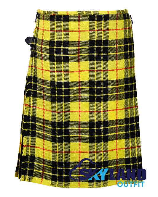 Macleod of Lewis Tartan 8 Yard Kilt for Men Traditional Scottish Kilt image 0