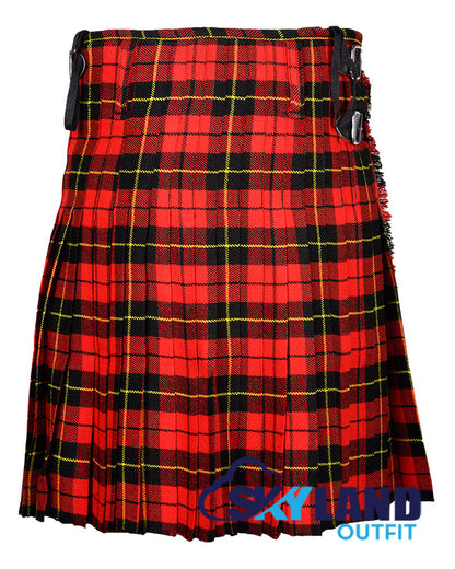 Wallace Tartan 8 Yard Kilt for Men Traditional Scottish Kilt image 2