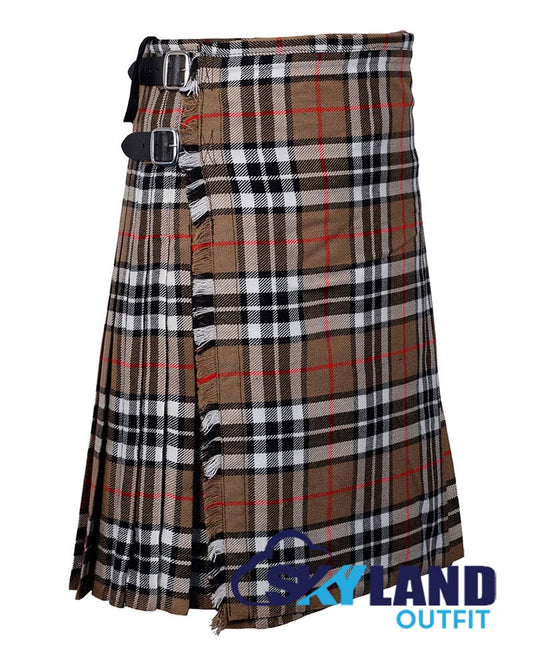 Campbell Thompson 8 Yard Kilt for Men Traditional Scottish Kilt image 1