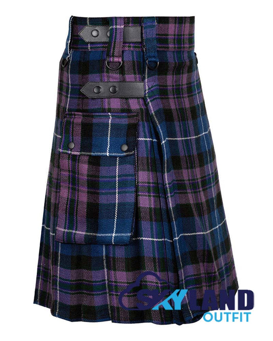 Pride of Scotland Tartan Kilt Modern Utility Kilts image 1