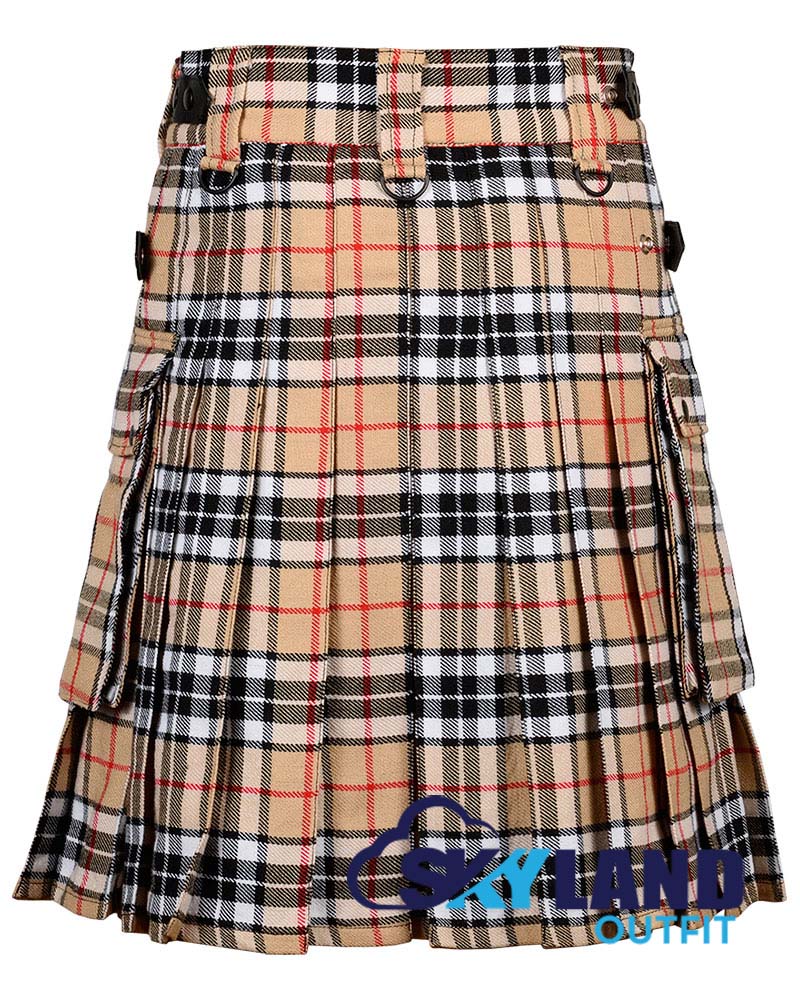 Campbell Thompson Tartan Kilt Modern Utility Kilts image 2