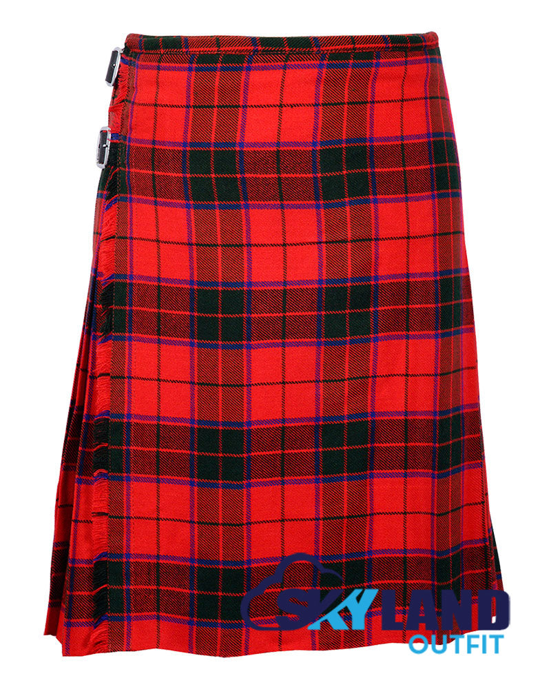 Scottish Rose Tartan 8 Yard Kilt for Men Traditional Scottish Kilt image 0