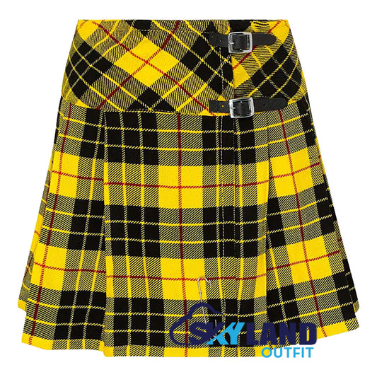 MacLeod of Lewis Tartan Mini Billie Kilt Girls Modern Kilt Skirt image 0