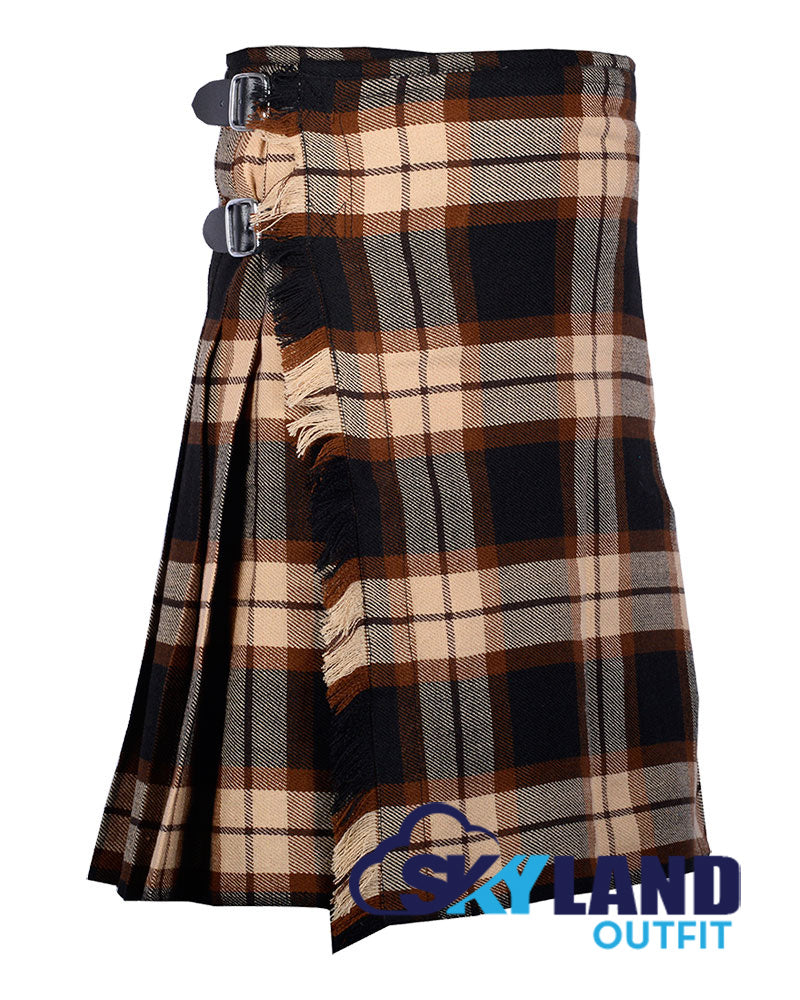 Rose Ancient Tartan 8 Yard Kilt for Men Traditional Scottish Kilt image 1