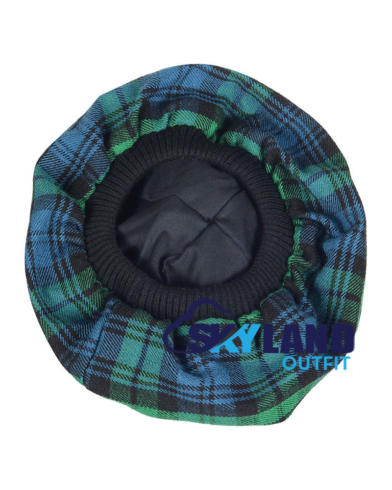 Campbell Ancient Tartan Tam o' Shanter Scottish Flat Bonnet image 3