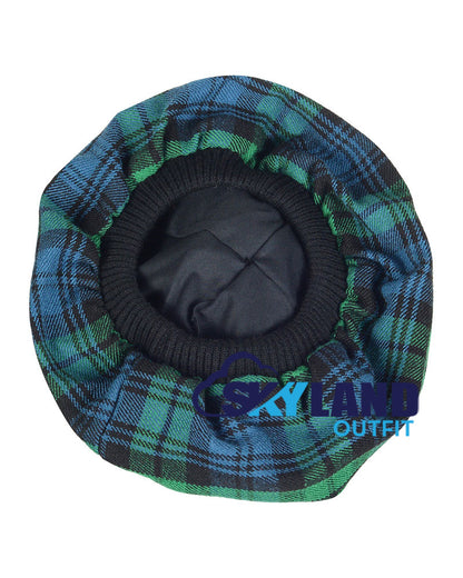 Campbell Ancient Tartan Tam o' Shanter Scottish Flat Bonnet image 3