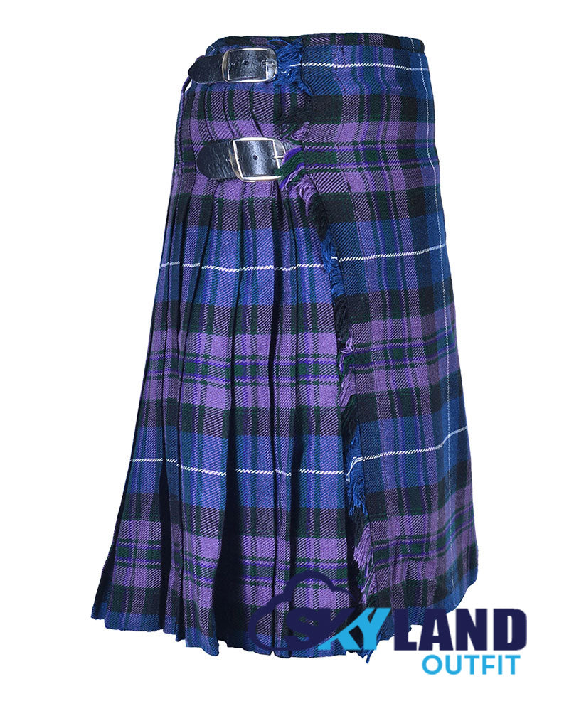 Pride of Scotland Tartan 8 Yard Kilt for Men Traditional Scottish Kilt image 1