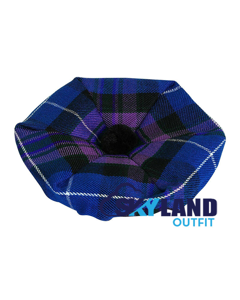 Pride of Scotland Tartan Tam o' Shanter Scottish Flat Bonnet image 2