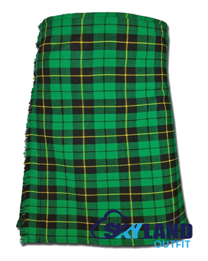 Wallace Hunting Tartan 8 Yard Kilt for Men Traditional Scottish Kilt image 0