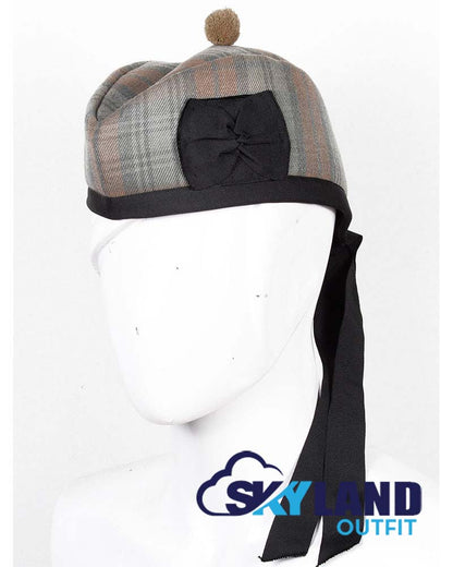 Weathered Black Watch Glengarry Hat Traditional Scottish Cap image 0
