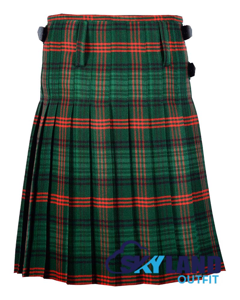 Ross Hunting Tartan Kilt Traditional 8-Yard Kilt with Bias Cut image 1