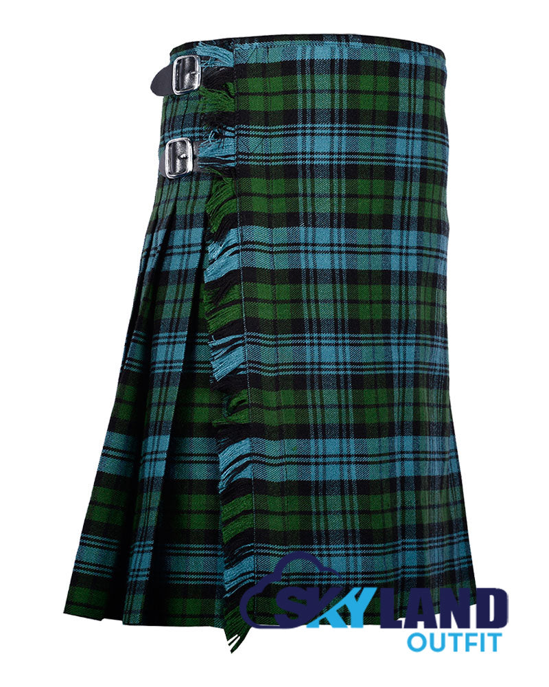 Campbell Ancient 8 Yard Kilt for Men Traditional Scottish Kilt image 1