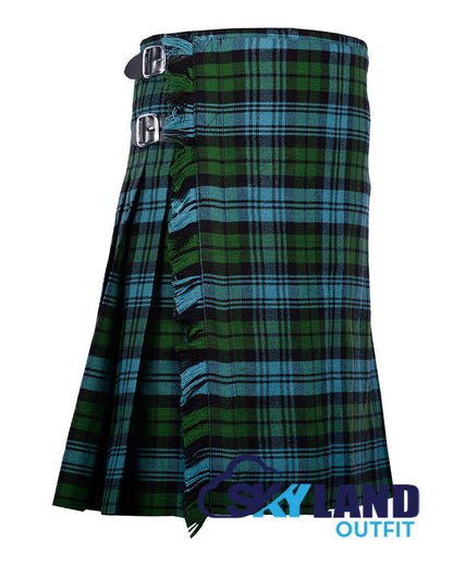 Campbell Ancient 8 Yard Kilt for Men Traditional Scottish Kilt image 1