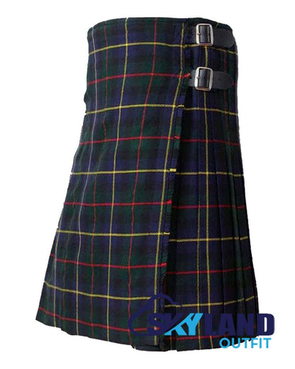MacLeod of Harris Tartan 8 Yard Kilt Traditional Scottish Kilt image 2