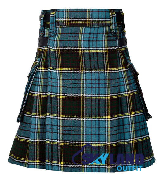 Anderson Tartan Kilt Modern Utility Scottish Kilts image 0